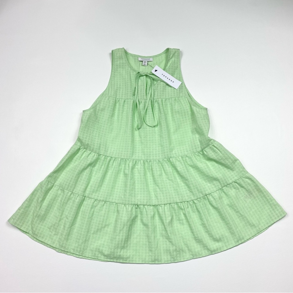 NEW! Women’s Topshop Sleeveless Babydoll Dress Size 4 W/Tags